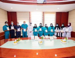 Honoring the first line of health defense in the Emirate of Ajman including Sheikh Khalifa Medical City – Ajman